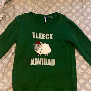 “Ugly” Green Christmas Sweater